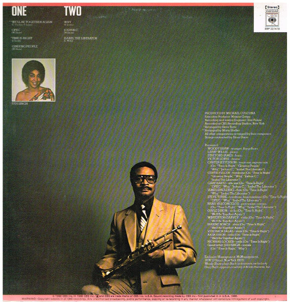 Woody Shaw – For Sure! LP vinyl record, image 2 of 4