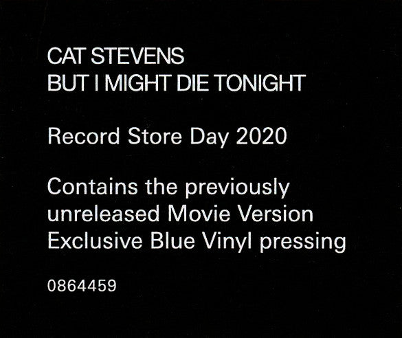 Cat Stevens – But I Might Die Tonight 7" vinyl record, image 8 of 9