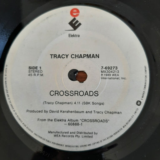 Tracy Chapman – Crossroads / Born To Fight 7" vinyl record, image 1 of 3