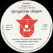 Tangerine Dream – Tangram LP vinyl record, image 3 of 6