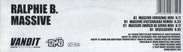 Ralphie B – Massive (2x12") 12" vinyl record, image 7 of 7