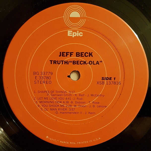 Jeff Beck – Truth/Beck-ola (2xLP) LP vinyl record, image 5 of 8