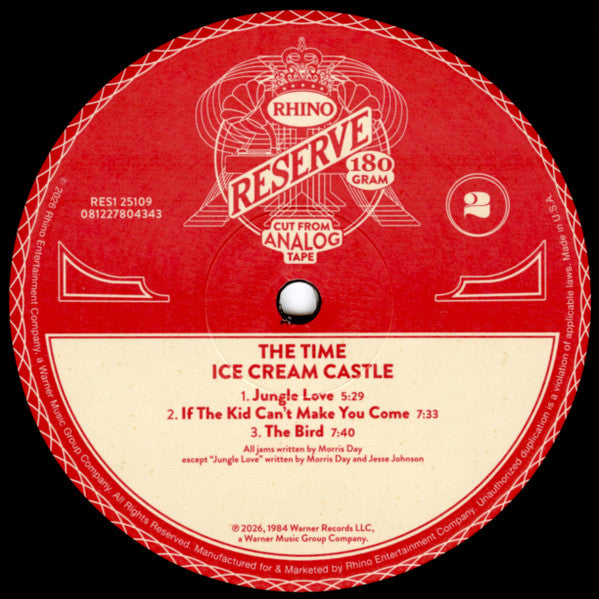 The Time – Ice Cream Castle LP vinyl record, image 4 of 7