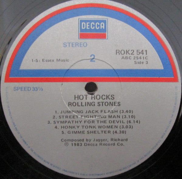 The Rolling Stones – Hot Rocks (2xLP) LP vinyl record, image 5 of 6