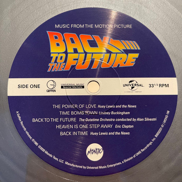 Various – Back To The Future (Music From The Motion Picture Soundtrack) LP vinyl record, image 3 of 9