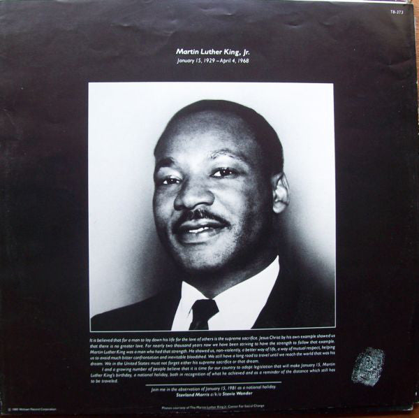 Stevie Wonder – Hotter Than July LP vinyl record, image 4 of 7