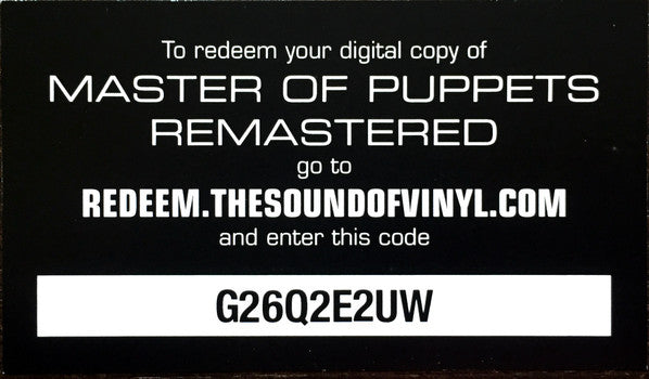 Metallica – Master Of Puppets LP vinyl record, image 7 of 9