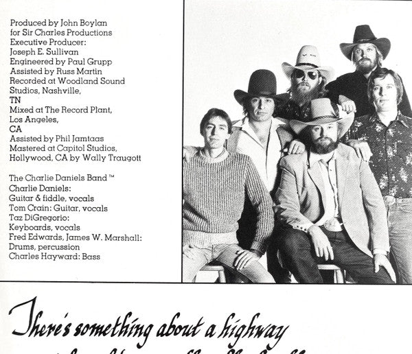 The Charlie Daniels Band – Windows LP vinyl record, image 6 of 7