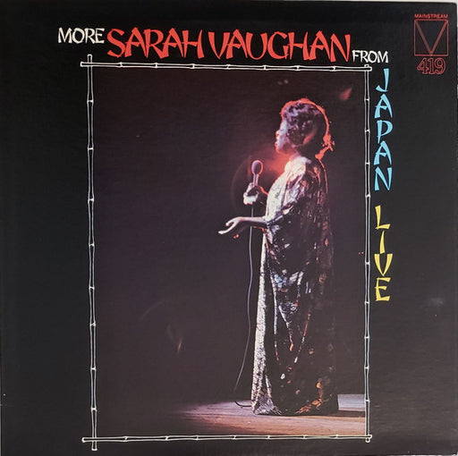 Sarah Vaughan – More Sarah Vaughan From Japan Live LP vinyl record, image 1 of 4