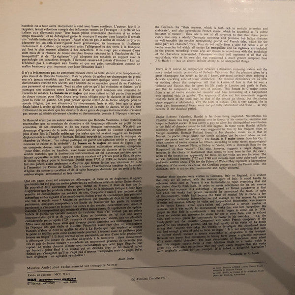 Maurice André, Hedwig Bilgram – Trompette Et Orgue-Vol 9 LP vinyl record, image 3 of 6