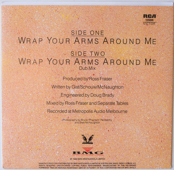 Separate Tables – Wrap Your Arms Around Me 7" vinyl record, image 2 of 4