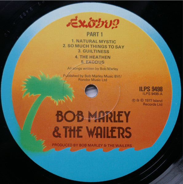 Bob Marley & The Wailers – Exodus LP vinyl record, image 3 of 6