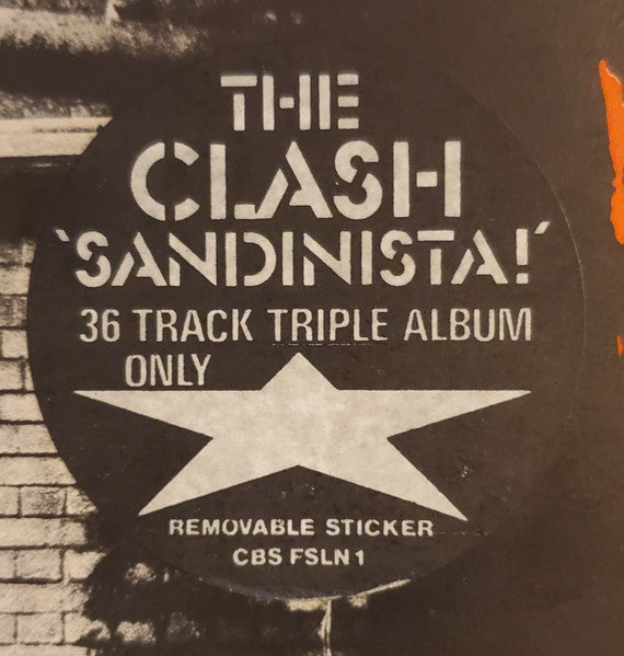 The Clash – Sandinista! (3xLP) LP vinyl record, image 3 of 10