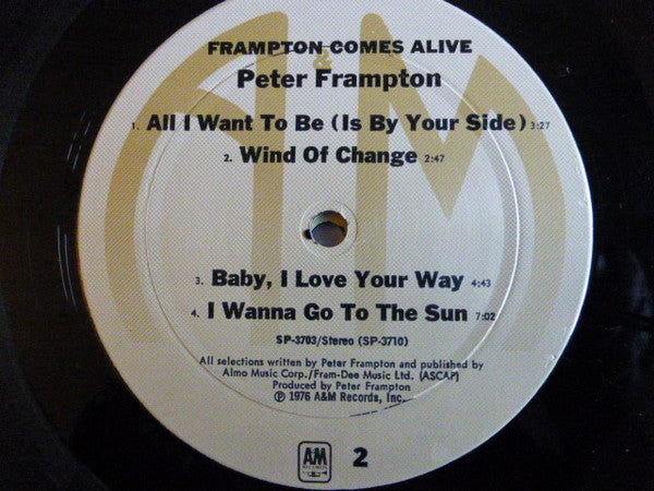 Peter Frampton – Frampton Comes Alive! (2xLP) LP vinyl record, image 8 of 10