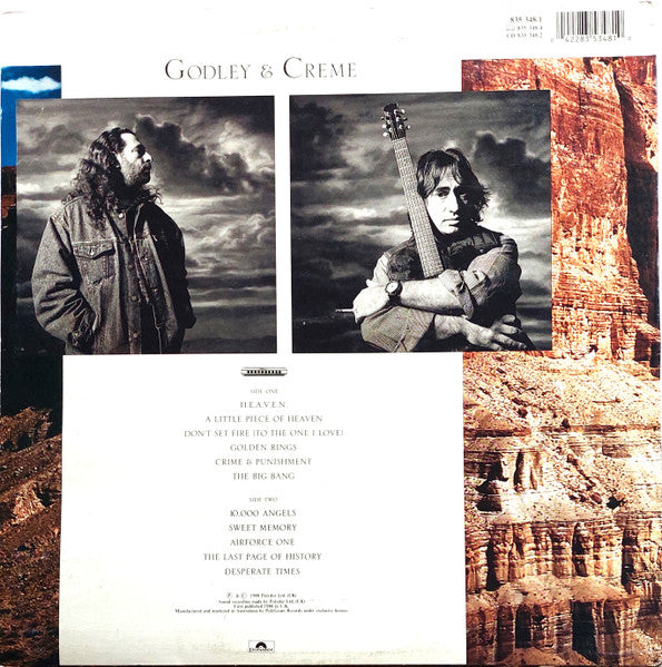 Godley & Creme – Goodbye Blue Sky LP vinyl record, image 4 of 6