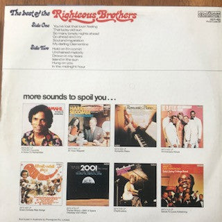 The Righteous Brothers – The Best Of The Righteous Brothers LP vinyl record, image 2 of 4