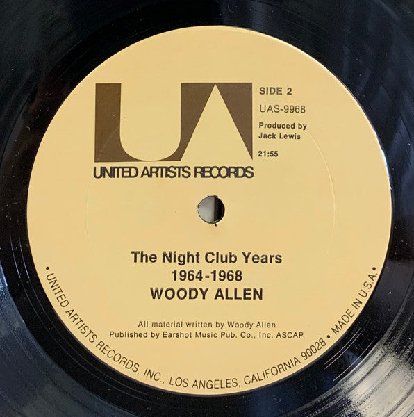 Woody Allen – The Night Club Years 1964-1968 (2xLP) LP vinyl record, image 6 of 8