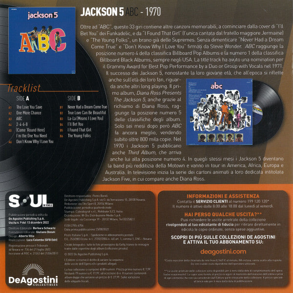 The Jackson 5 – ABC LP vinyl record, image 7 of 7