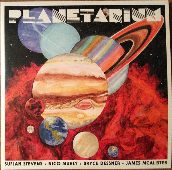 Sufjan Stevens, Nico Muhly, Bryce Dessner, James McAlister – Planetarium (2xLP) LP vinyl record, image 1 of 10