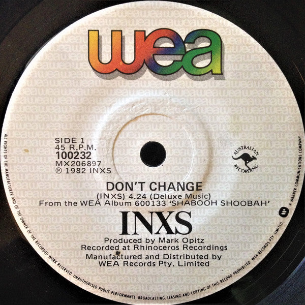INXS – Don't Change
