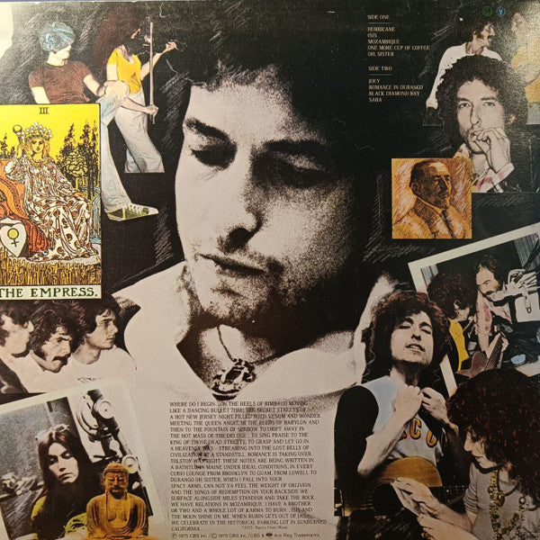 Bob Dylan – Desire LP vinyl record, image 8 of 8