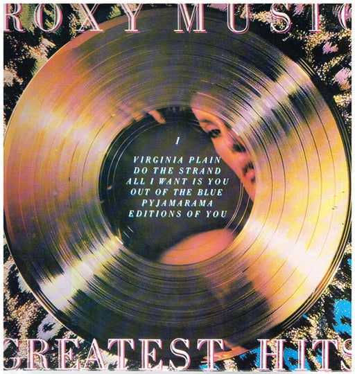 Roxy Music – Greatest Hits LP vinyl record, image 1 of 3