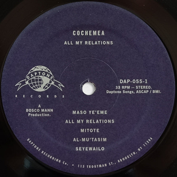 Cochemea Gastelum – All My Relations LP vinyl record, image 3 of 4