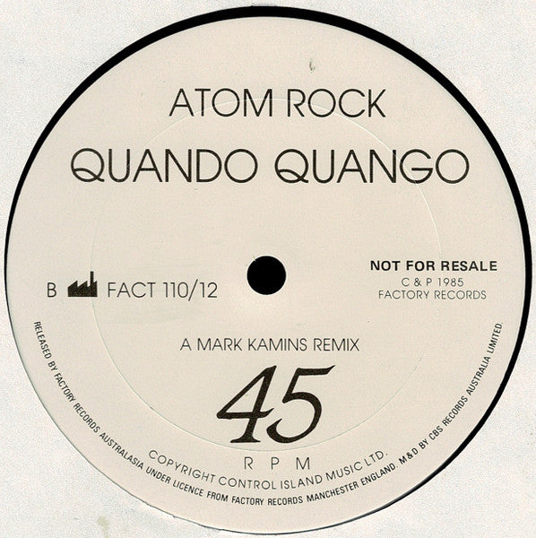 Quando Quango – Pigs + Battleships LP vinyl record, image 6 of 6
