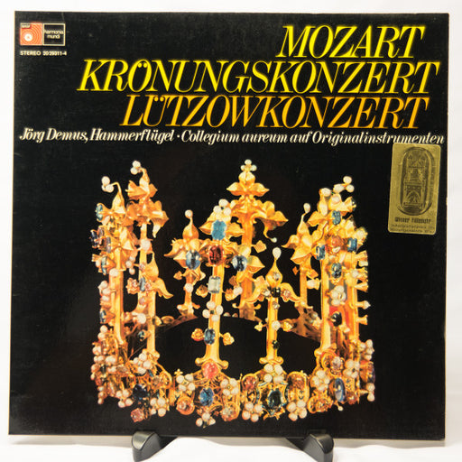 Wolfgang Amadeus Mozart, Jörg Demus, Collegium Aureum – Krönungskonzert · Lützowkonzert LP vinyl record, image 1 of 5
