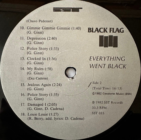 Black Flag – Everything Went Black (2xLP) LP vinyl record, image 4 of 8