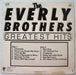 Everly Brothers – Greatest Hits LP vinyl record, image 2 of 4