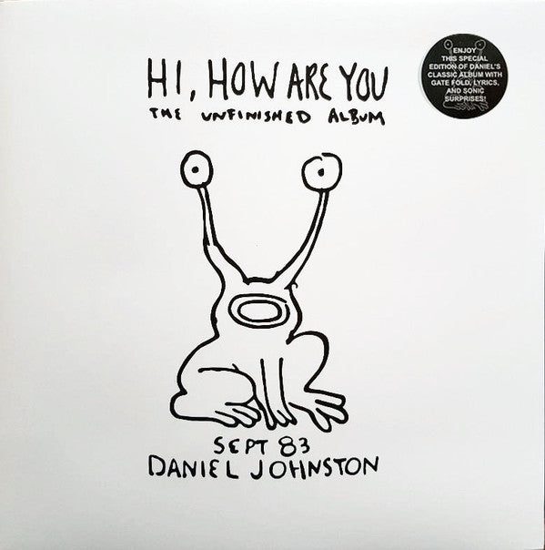 Daniel Johnston – Hi, How Are You: The Unfinished Album (Gatefold) LP vinyl record, image 1 of 2