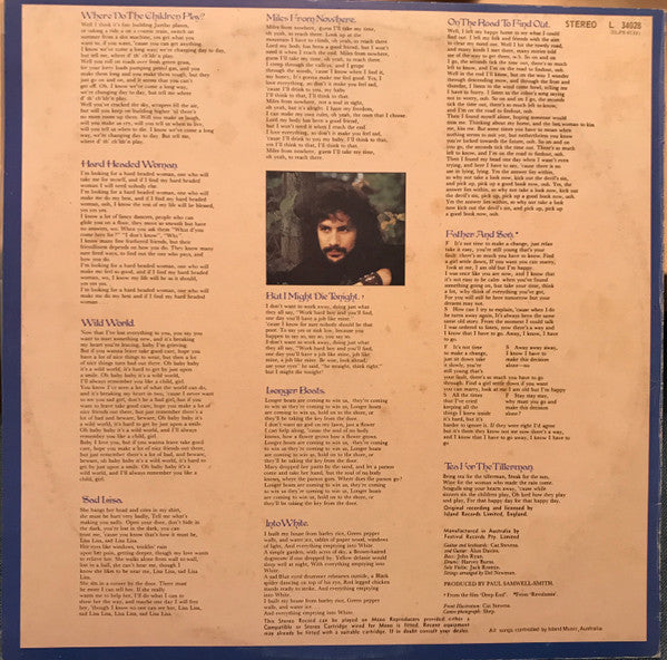 Cat Stevens – Tea For The Tillerman LP vinyl record, image 2 of 4