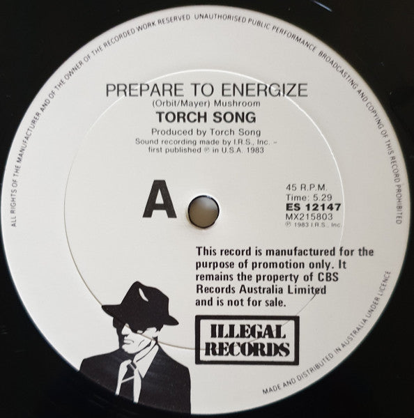 Torch Song – Prepare To Energize 12" vinyl record, image 3 of 4
