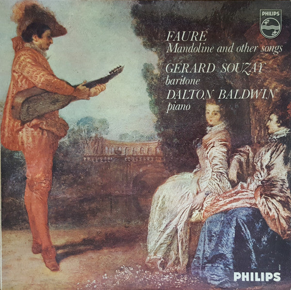 Gabriel Fauré, Gérard Souzay, Dalton Baldwin – Mandoline And Other Songs LP vinyl record, image 1 of 4