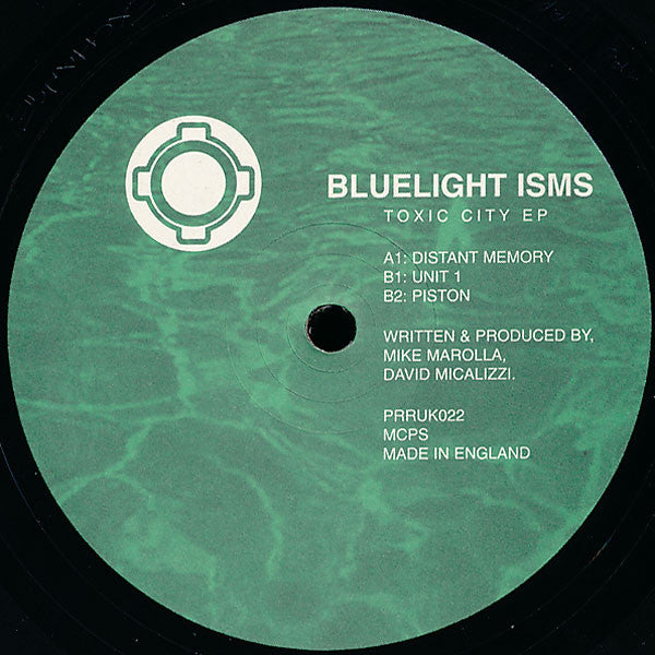 Bluelight Isms – Toxic City EP 12" vinyl record, image 1 of 2