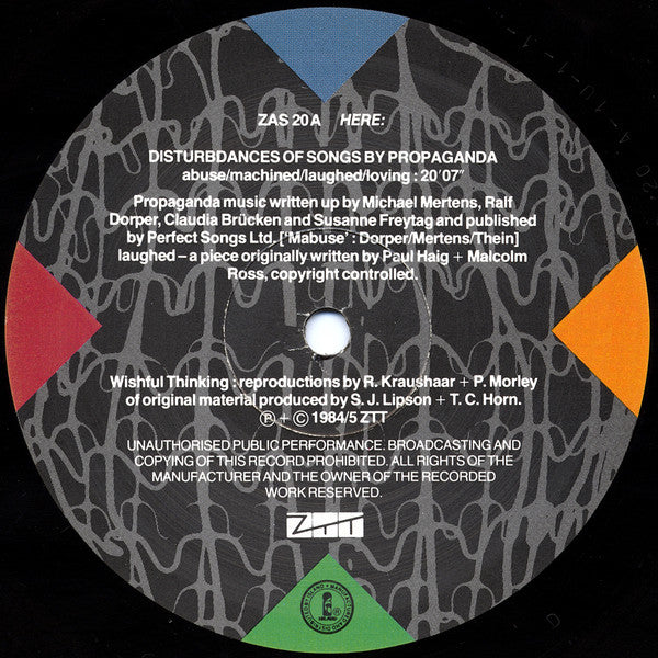 Propaganda – Wishful Thinking LP vinyl record, image 3 of 5
