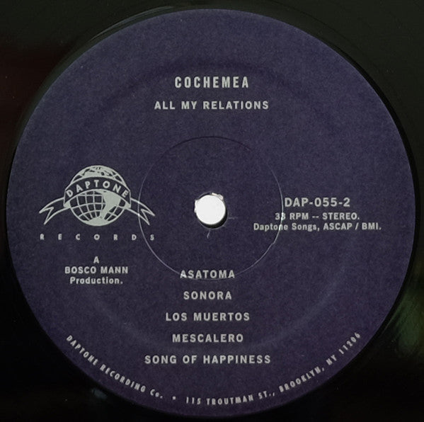 Cochemea Gastelum – All My Relations LP vinyl record, image 4 of 4