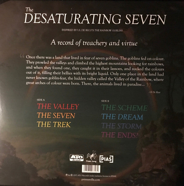 Primus – The Desaturating Seven LP vinyl record, image 2 of 2