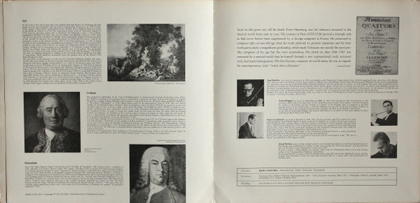 Georg Philipp Telemann, Quadro Amsterdam – Parisian Quartets Nos. 1 · 4 · 6 LP vinyl record, image 4 of 6