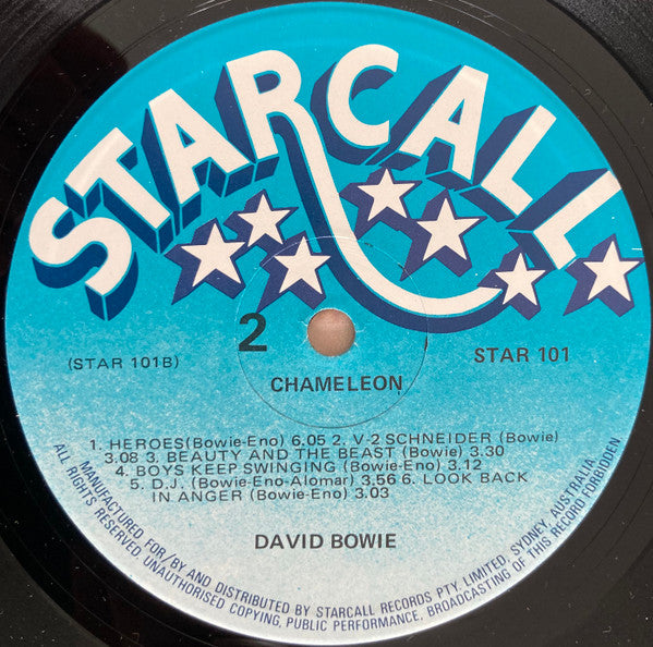 David Bowie – Chameleon LP vinyl record, image 4 of 4