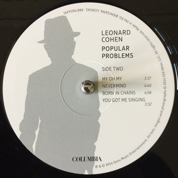 Leonard Cohen – Popular Problems LP vinyl record, image 5 of 7