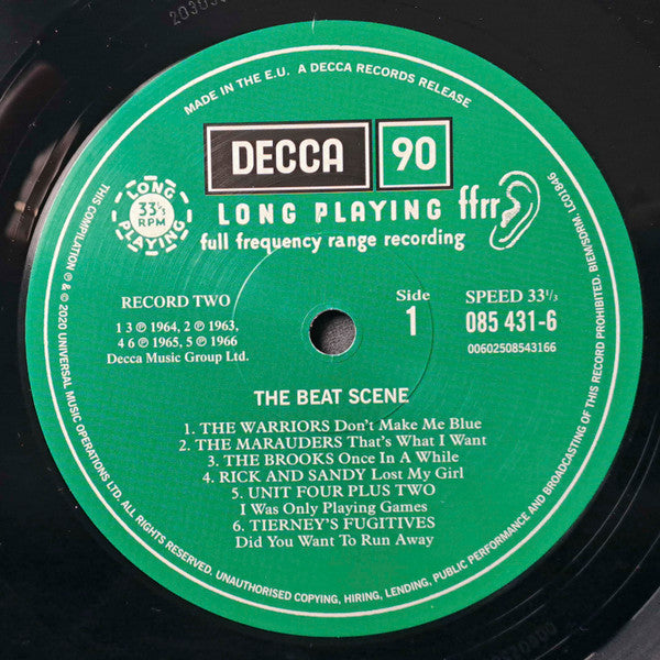 Various – The Beat Scene (2xLP) LP vinyl record, image 5 of 10