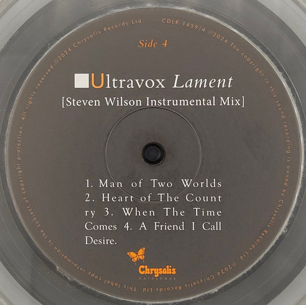 Ultravox – Lament (Steven Wilson Stereo Mix) LP vinyl record, image 6 of 10