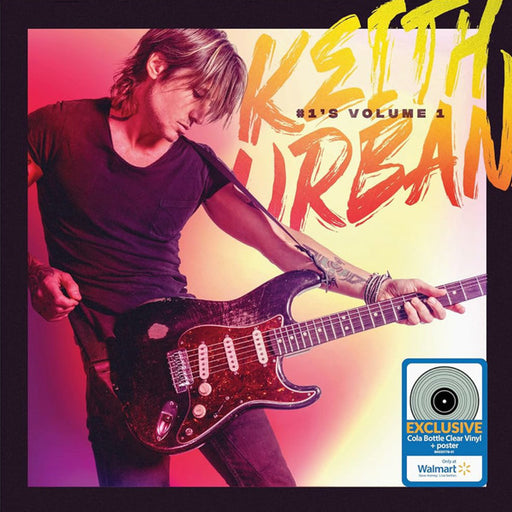 Keith Urban – #1's Volume 1 (Coke bottle clear vinyl) LP vinyl record, image 1 of 2