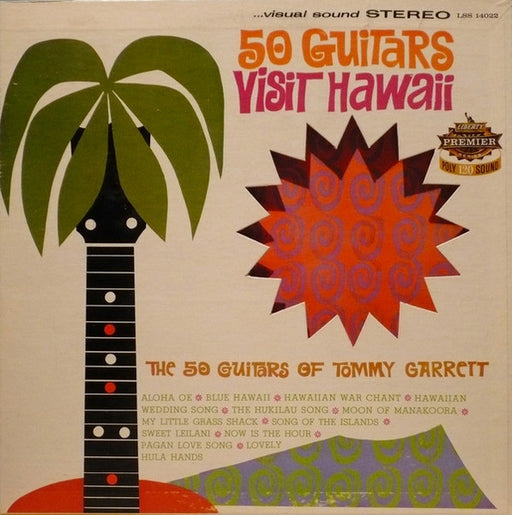 The 50 Guitars Of Tommy Garrett – 50 Guitars Visit Hawaii LP vinyl record, image 1 of 6