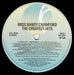 Randy Crawford – The Greatest Hits LP vinyl record, image 3 of 4