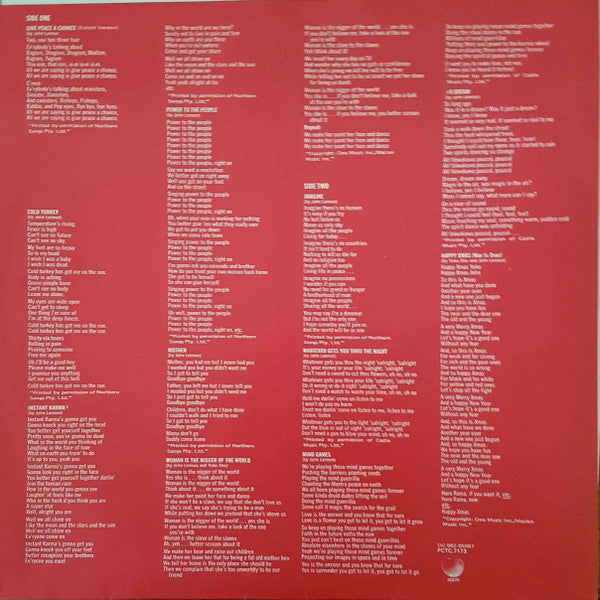 John Lennon, The Plastic Ono Band – Shaved Fish LP vinyl record, image 3 of 6
