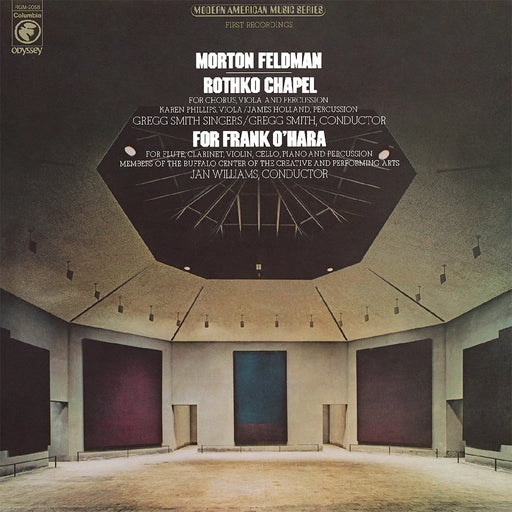 Morton Feldman – Rothko Chapel / For Frank O'Hara (50th Anniversary Vinyl, Real Gone Musioc) - Image 1