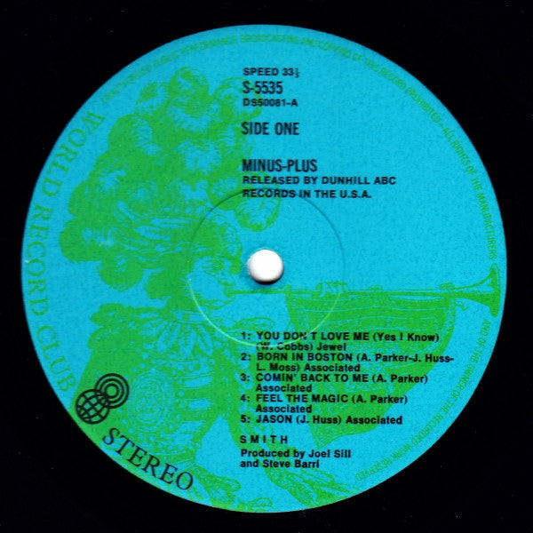 Smith – Minus~Plus LP vinyl record, image 3 of 4